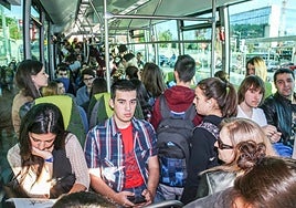 Los autobuses de Altube no prestarán este curso el servicio universitario a Bilbao