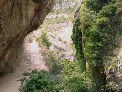Imagen secundaria 1 - Imágen de la ruta y de Pradoluengo, junto con el recorrido de la misma.