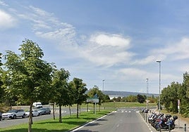 Rotonda de la calle Las Arenas con Zurrupitieta.