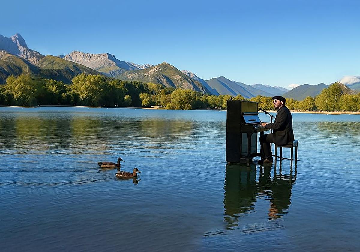 La propuesta 'Caribe flotante' se desarrollará en el pantano de Legutio salvo que se produzcan fuertes lluvias.