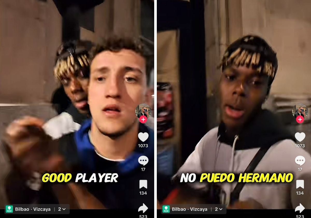 Un influencer culé incomoda a Nico Williams en plena Aste Nagusia: «Vente al Barcelona»