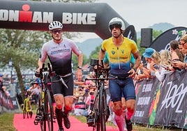 Participantes en la última edición del Ironman Vitoria.