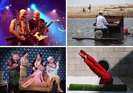 Danza, heavy metal, cine al aire libre y hasta un piano flotante. Los planes para este fin de semana en Álava
