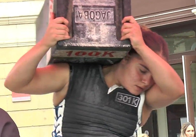 Aste Nagusia saca músculo con los herri kirolak