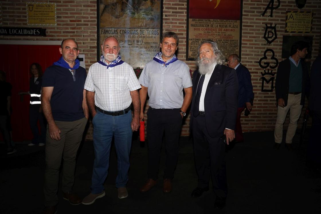 Igor Zabala, Gabriel Terreros, Gabriel Terreros (hijo) y José Antonio Taramona.