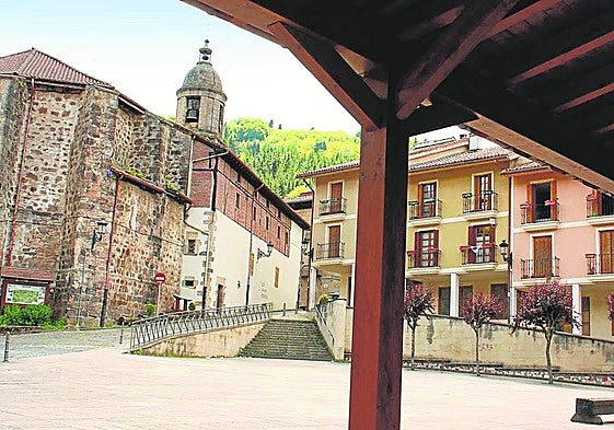 Detalle de Leintz Gatzaga.