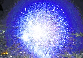 El concurso de fuegos se despide con un final accidentado y Caffero como vencedor de estas fiestas