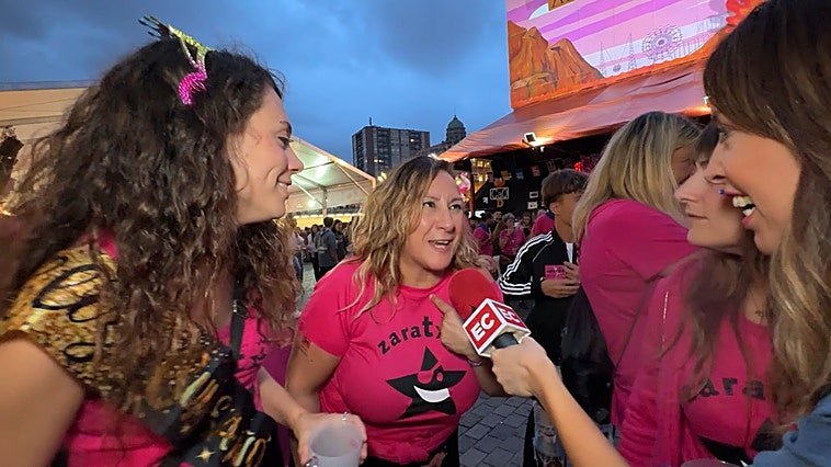 Los bilbaínos responden al test más gamberro de Aste Nagusia.