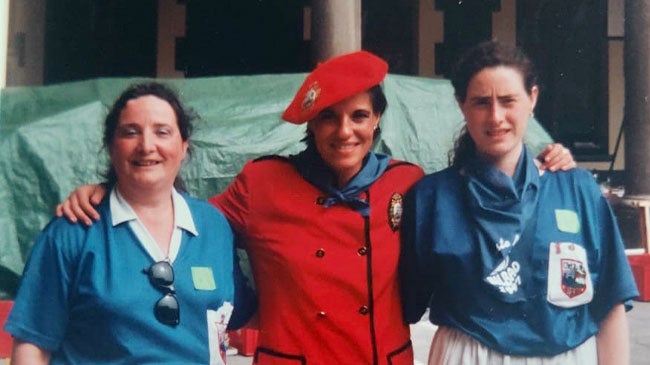 Imagen antes - La reina de las fiestas con permiso de Marijaia