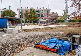 Lugar donde se levantará el almacén de logística.