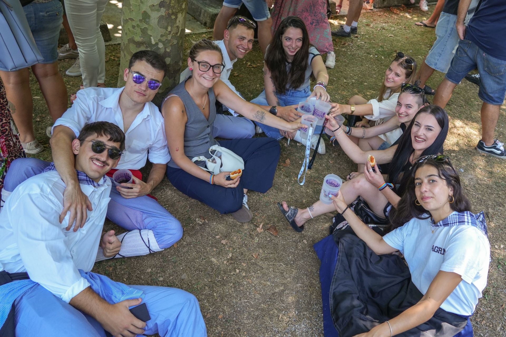 Romería a San Bartolomé en Lagrán