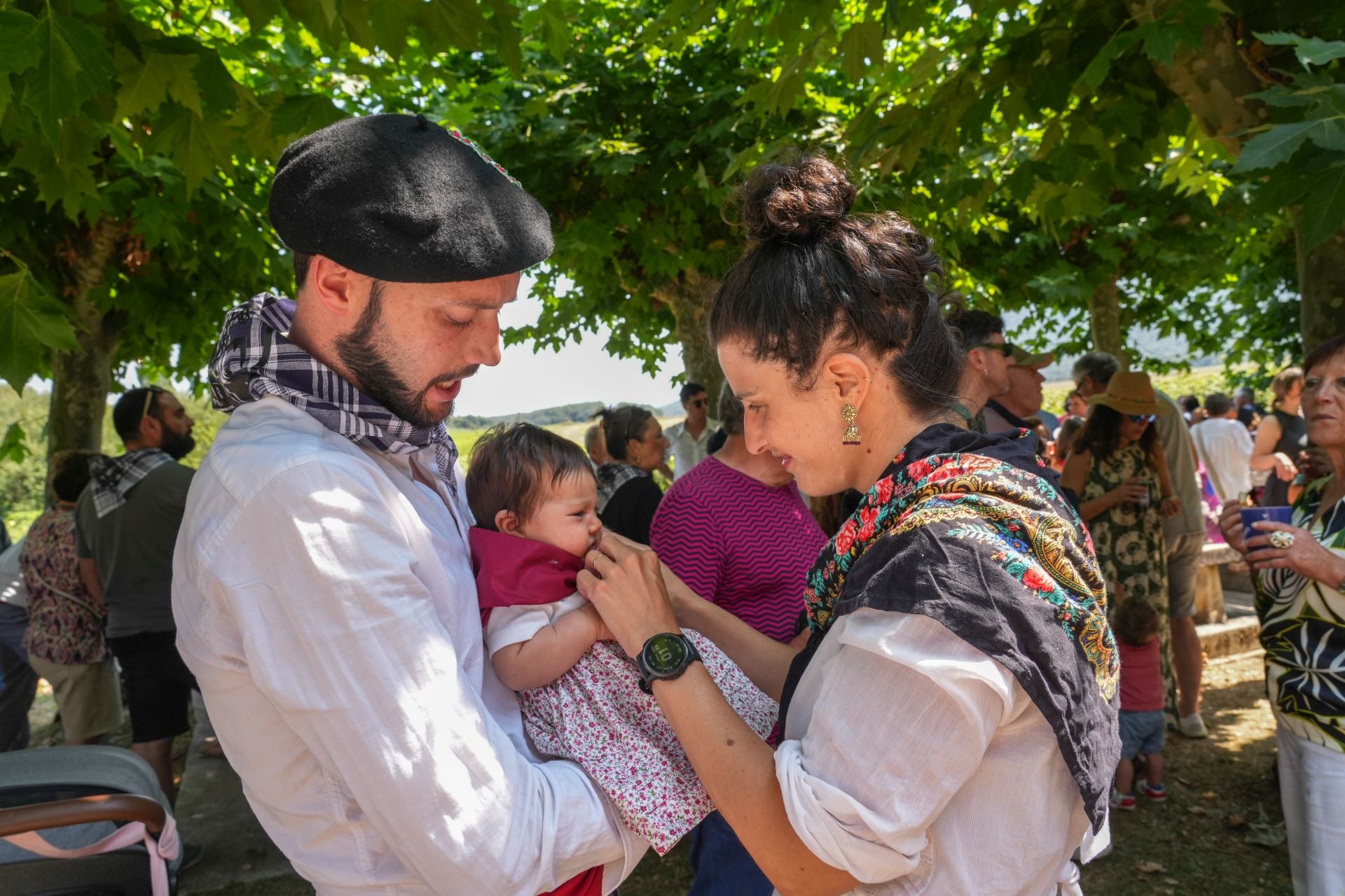 Romería a San Bartolomé en Lagrán