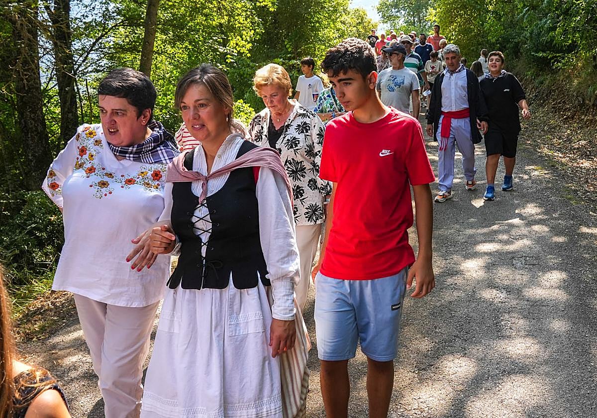 Romería a San Bartolomé en Lagrán