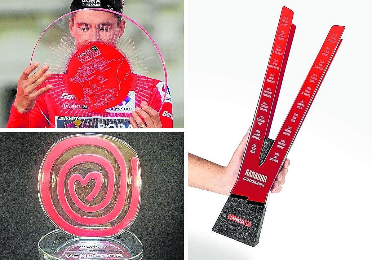 La constante mutación del trofeo de La Vuelta