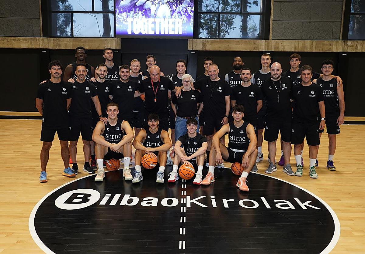 El Bilbao Basket presenta sus dorsales para la 2025/26