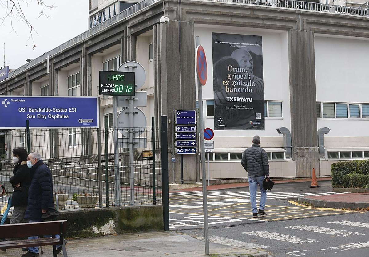 Exterior del hospital San Eloy.