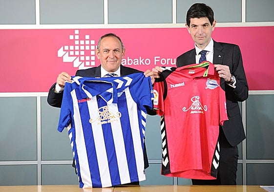 La Rioja Alavesa manchó la camiseta del Alavés en 2017.