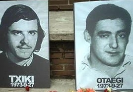 'Txiki', Otaegi... y Otegi