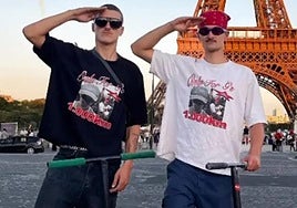 Dos jóvenes vascos viajan desde San Sebastián a París en patinete: 1.000 kilómetros en 30 días