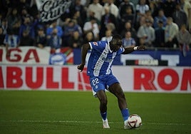 Diarra, con el Alavés.