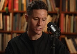 Ander Herrera durante su intervención en el podcast de Sergio Beguería y Juan Domínguez.