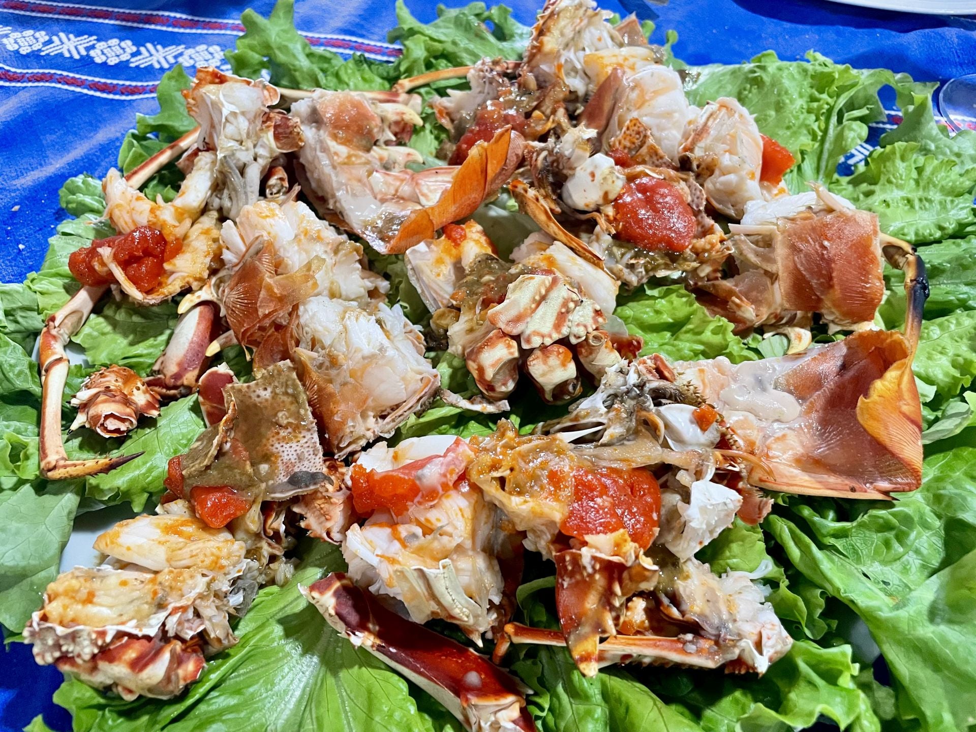 Langosta a la plancha