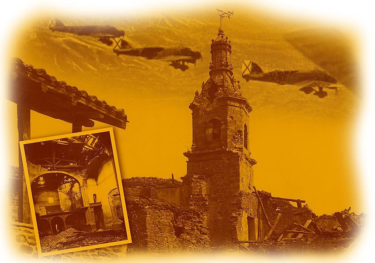 Legutio, epicentro de los bombardeos en Euskadi en la Guerra Civil