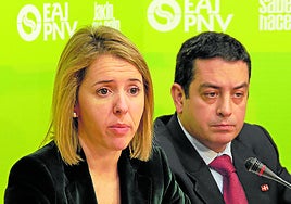 Aizbea Atela, en una imagen de cuando era portavoz del PNV.
