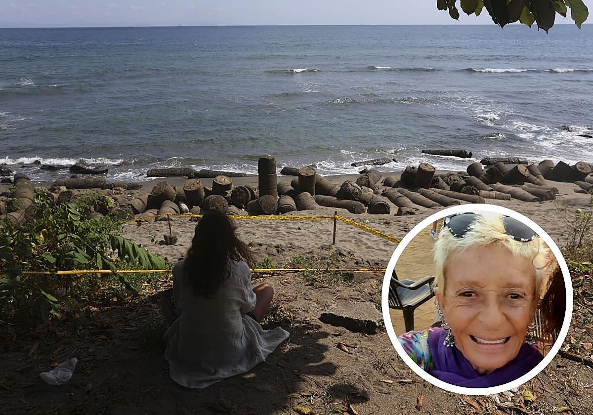 La zona de la playa de Batu Bolong, en Lombok, donde fue hallado el cuerpo sin vida de Mati Muñoz.