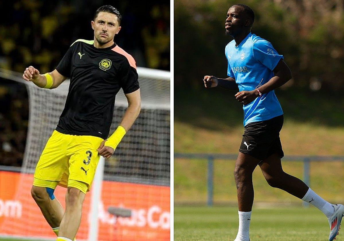 Facundo Garcés y Moussa Diarra.