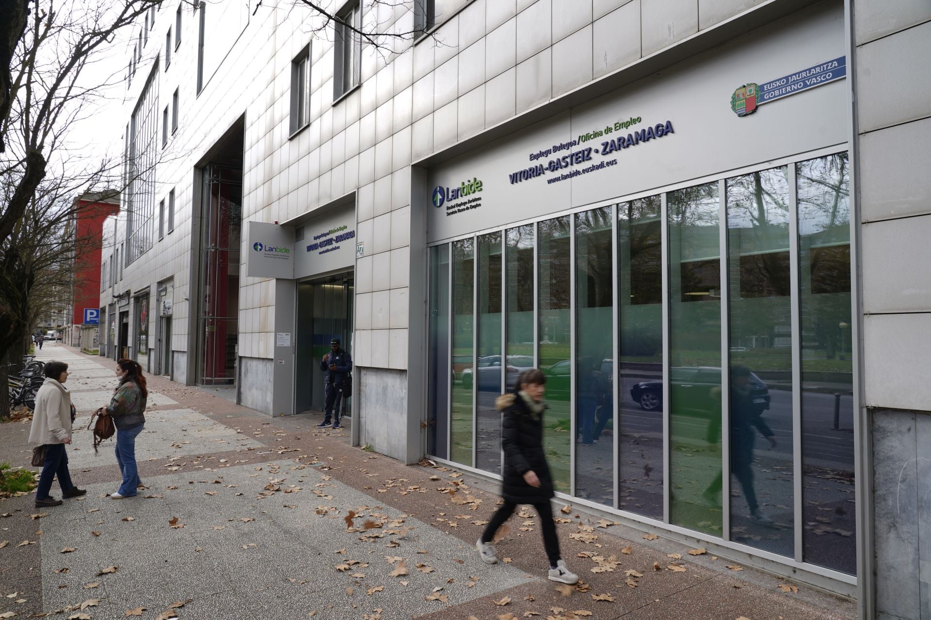 Oficinas de Lanbide en Vitoria.