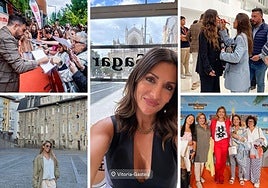 Pablo López, Oriana Marzoli, Nagore Robles, Malú y Sandra Barneda fueron algunas de las estrellas que pasaron este lunes por Vitoria.