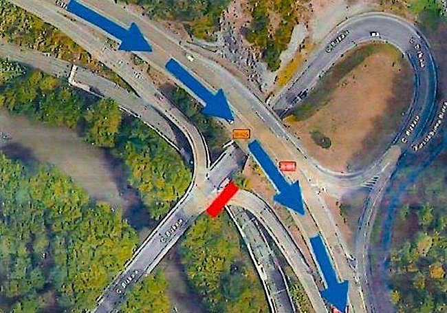 Desde las 15.37 hasta las 16.45 horas aproximadamente, se cortará la circulación por la N-634 en dirección Galdakao.