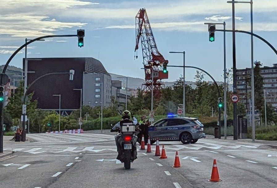 La Vuelta se deja sentir en las calles de Bilbao