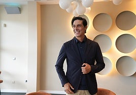 Sergio Fernández, a su llegada al Bakh.