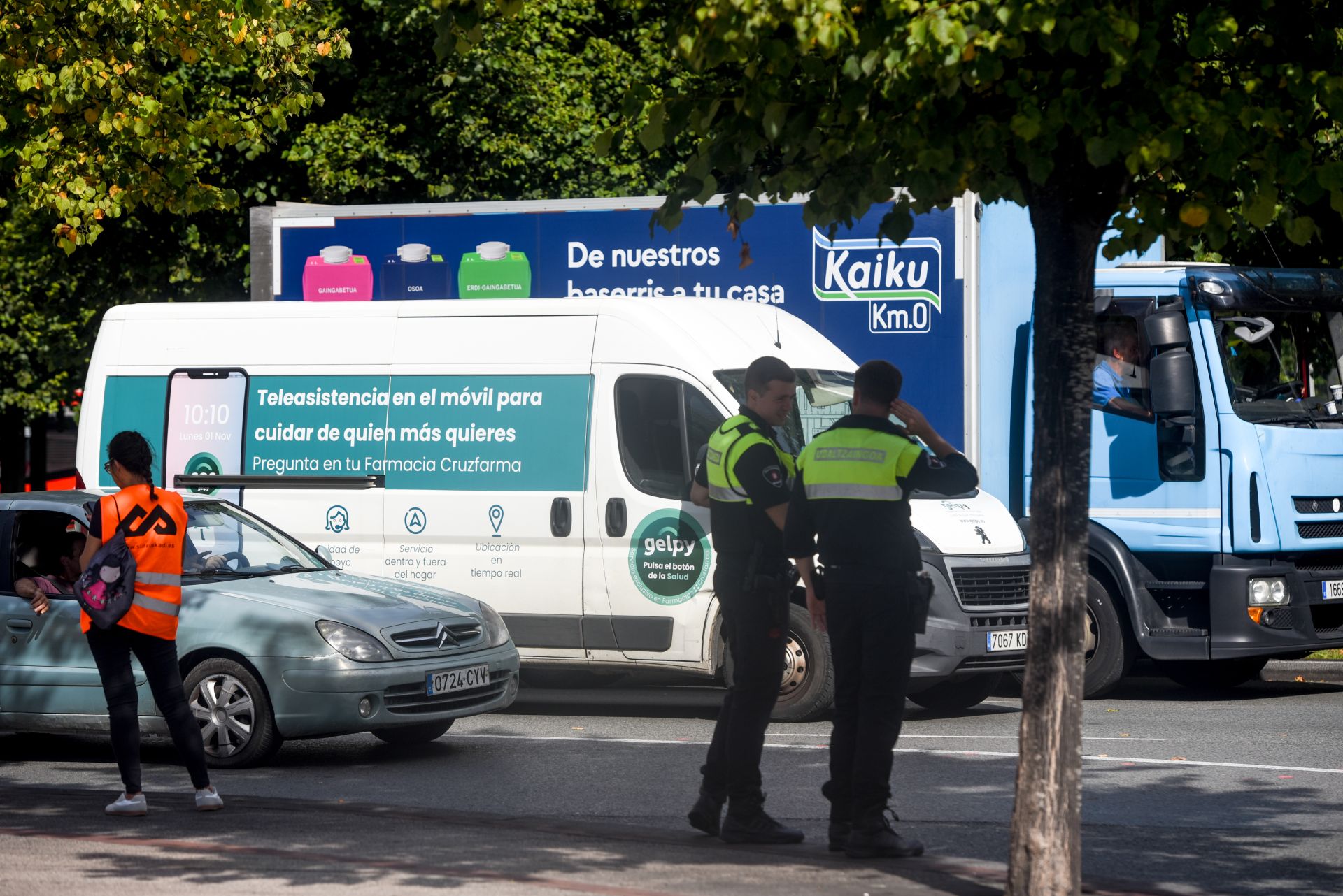 La Vuelta se deja sentir en las calles de Bilbao
