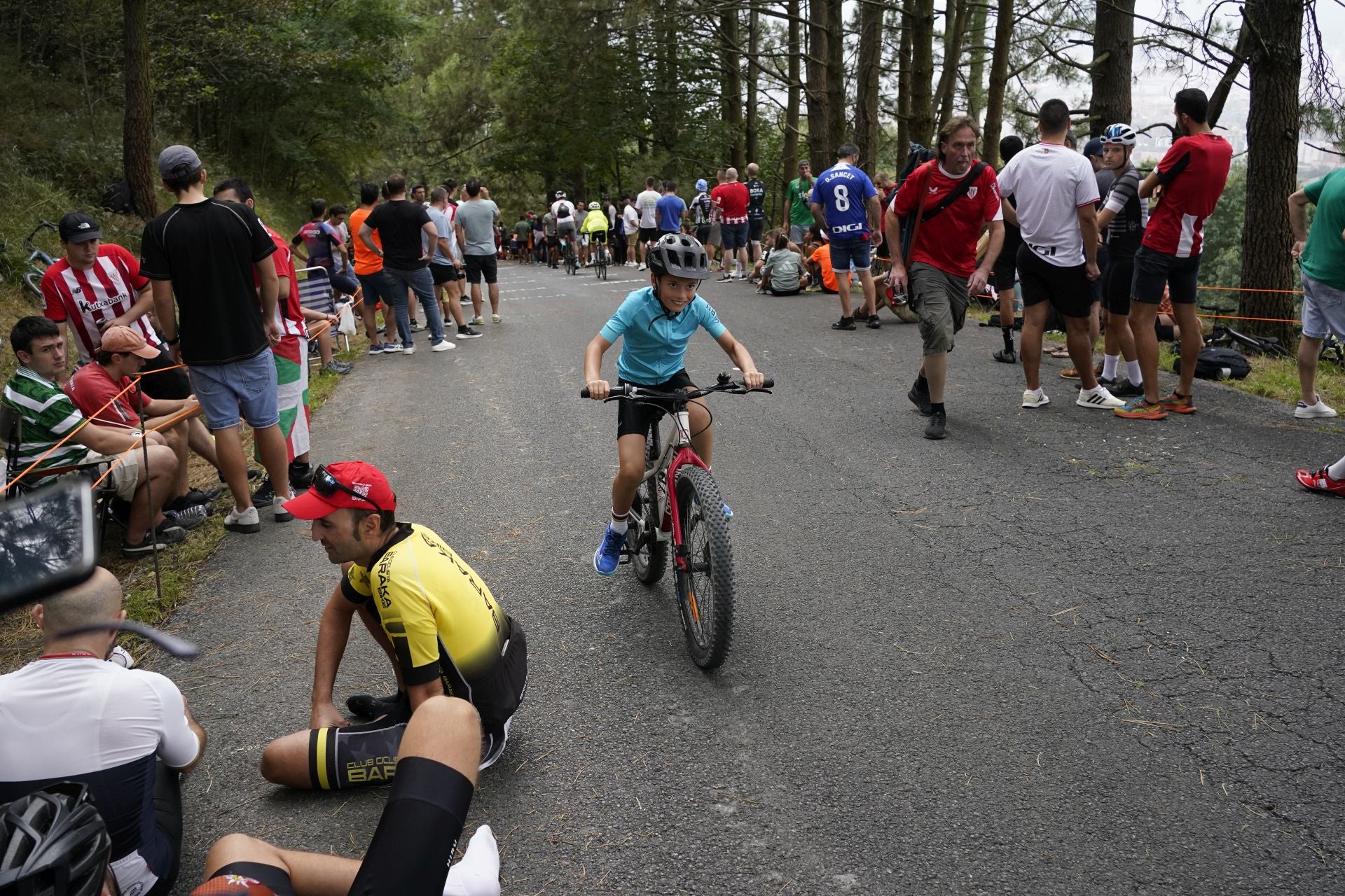 El espectacular recorrido de La Vuelta en Bizkaia