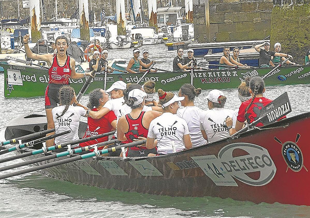 Zumaia se hizo con la última plaza en juego tras la sanción de diez segundos a Zarautz.
