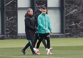 Berenguer, Galarreta y Lekue se ejercitan al margen en Lezama