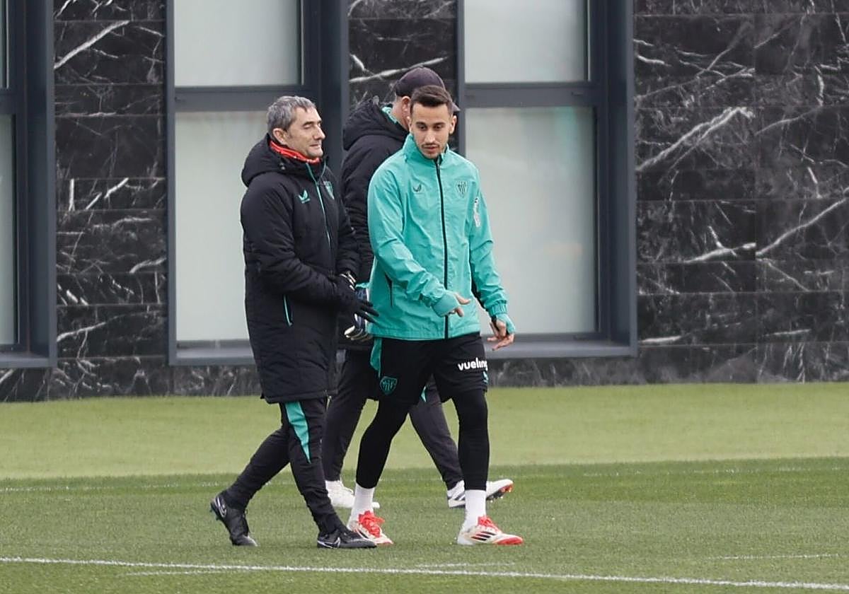 Berenguer, Galarreta y Lekue se ejercitan al margen en Lezama