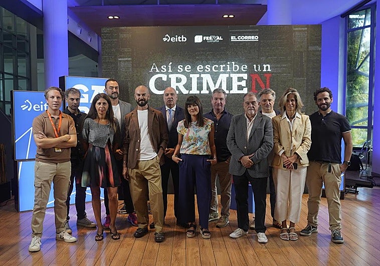 Así ha sido la presentación del nuevo 'true crime' de ETB y EL CORREO