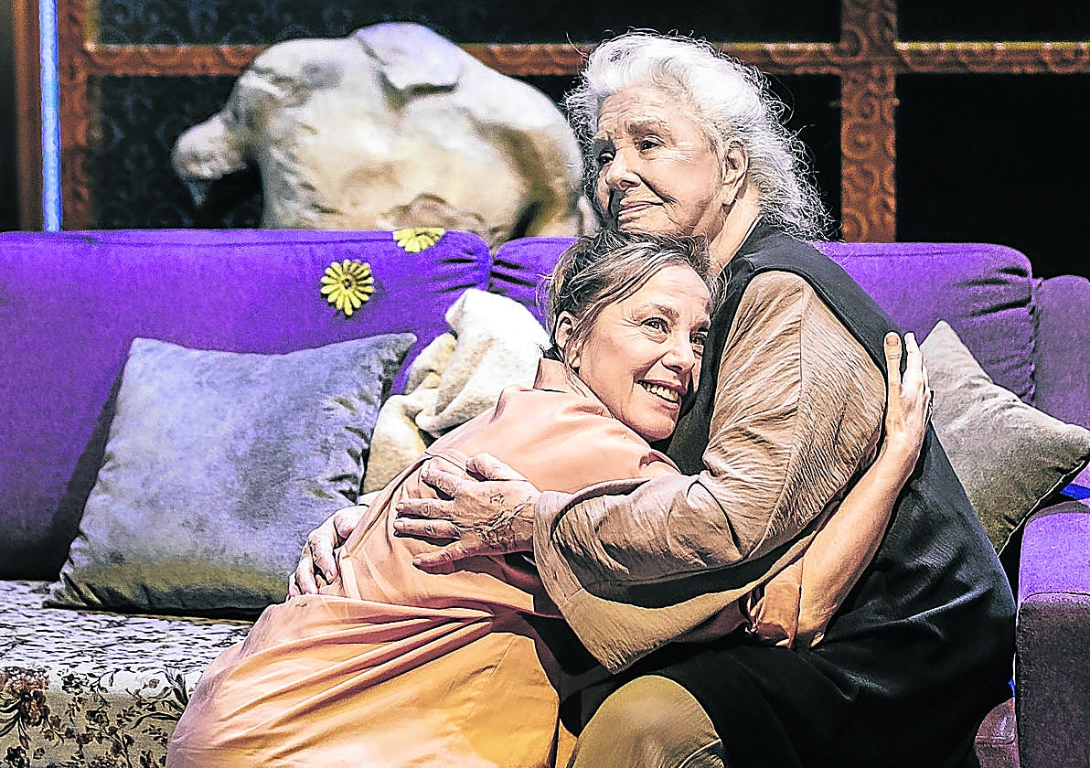 Lola Herrera y su hija, Natalia Dicenta, vuelven a trabajar juntas veinte añosdespués en la obra 'Camino a La Meca'