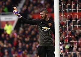 De Gea vio frustrada su marcha al Real Madrid en 2015.