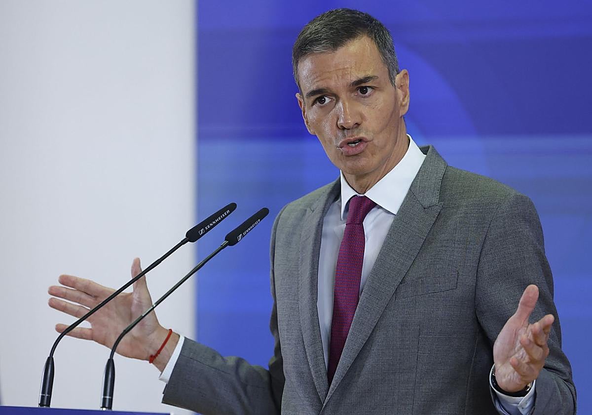 El presidente del Gobierno, Pedro Sánchez.