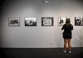 Exposición 'Odisea 1937', en la sede de las Juntas Generales de Bizkaia.