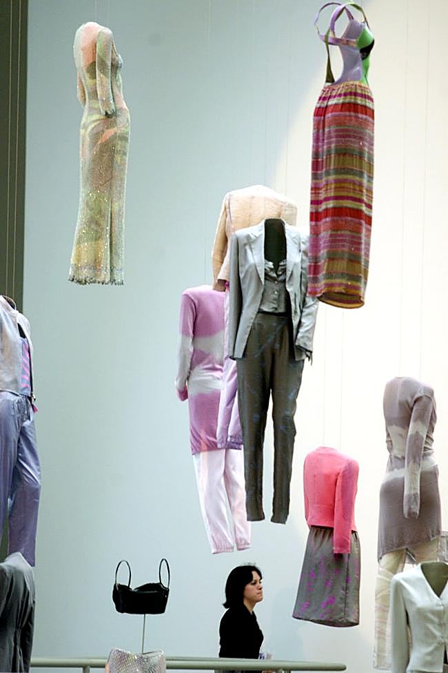 Algunas de las piezas de la exposición de 2001.