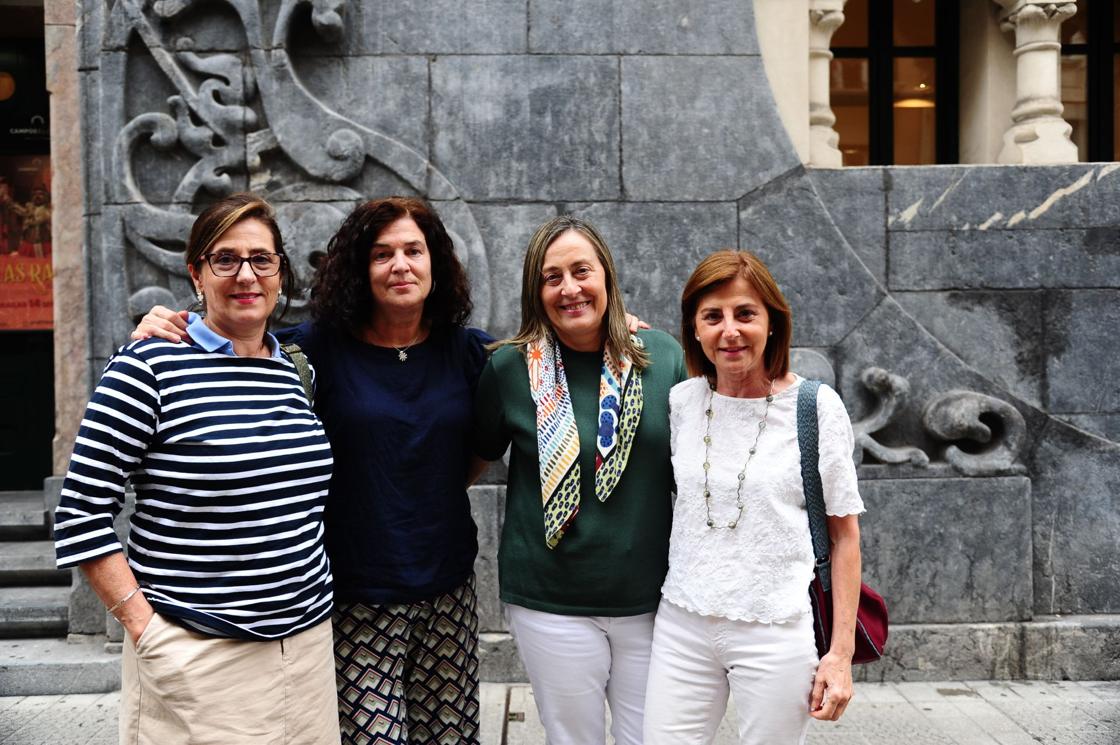 Mar Alonso, Amaia Aguirrezabal, Miren Uribe y Josebe Pérez de Loza.