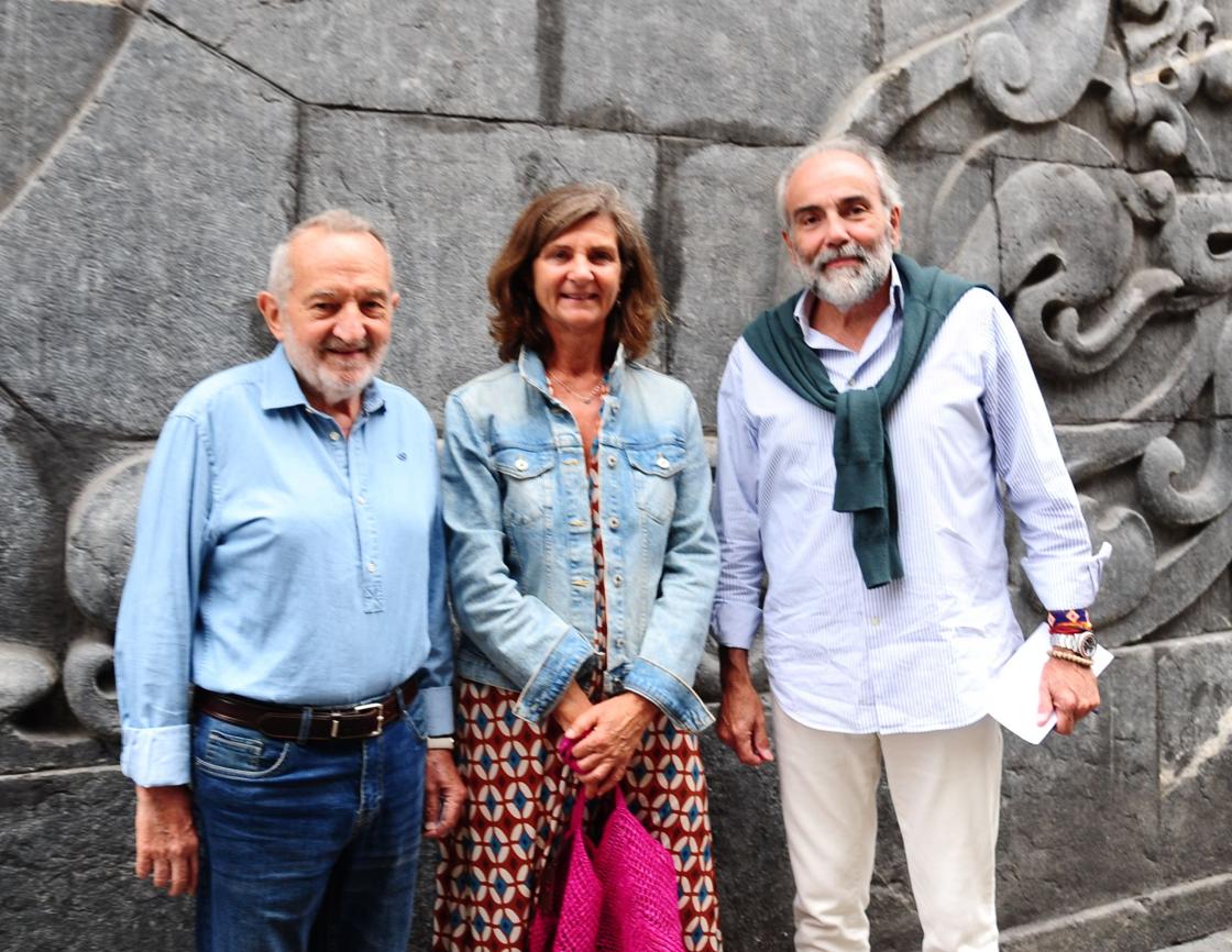 David Barbero, Susana Urbano y Juan Ignacio Fernández.