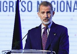 El rey Felipe VI en Cáceres.