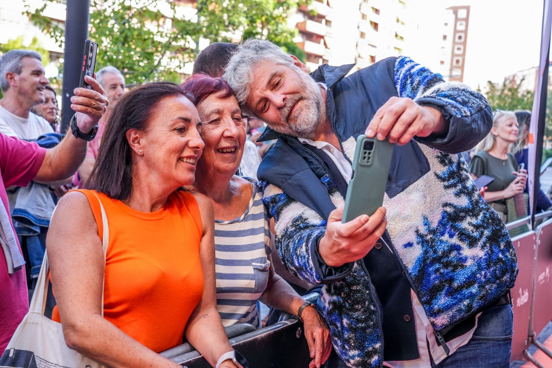 Las imágenes de la alfombra naranja: &#039;Poquita fe&#039; y &#039;Mar afuera&#039;
